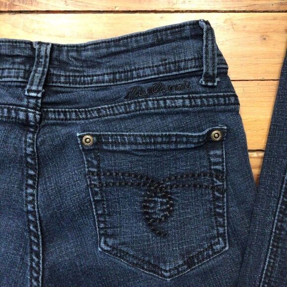 𝅺CARRELI miss Carreli low rise boot cut stretch jeans size 28 - Picture 4 of 11